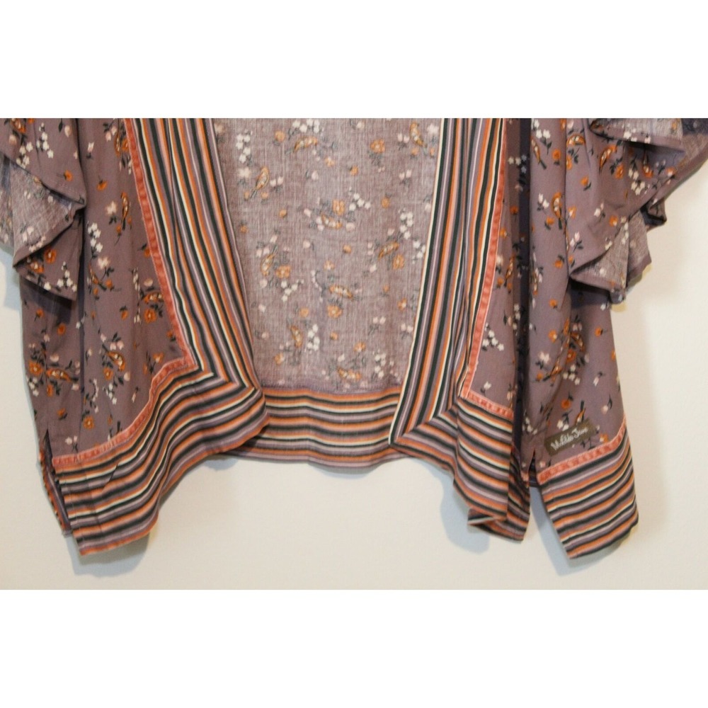✨2/$20 Matilda Jane Along the Way Floral Open Front Kimono XS S Fall Topper Boho - Picture 3 of 11